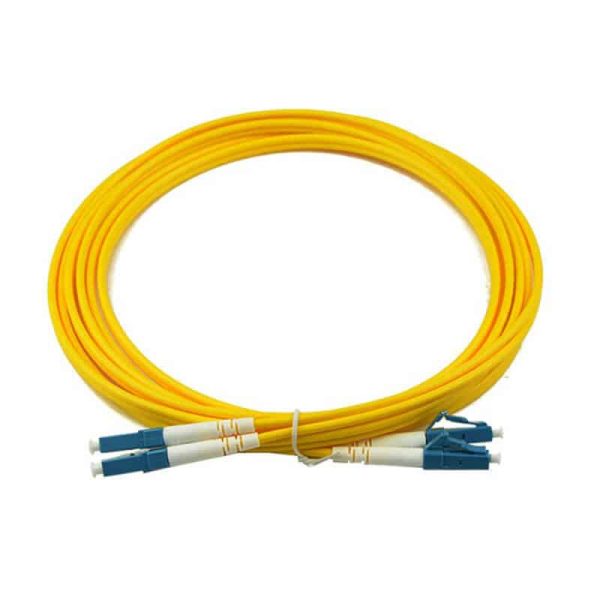 FTTH LC-LC Yellow Jacket Fiber Optic Patch Cord Color Code