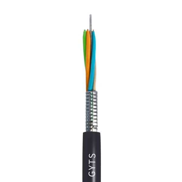 Outdoor GYTS fiber cable optic 2-288 cores Aerial and Duct optic fibre cable