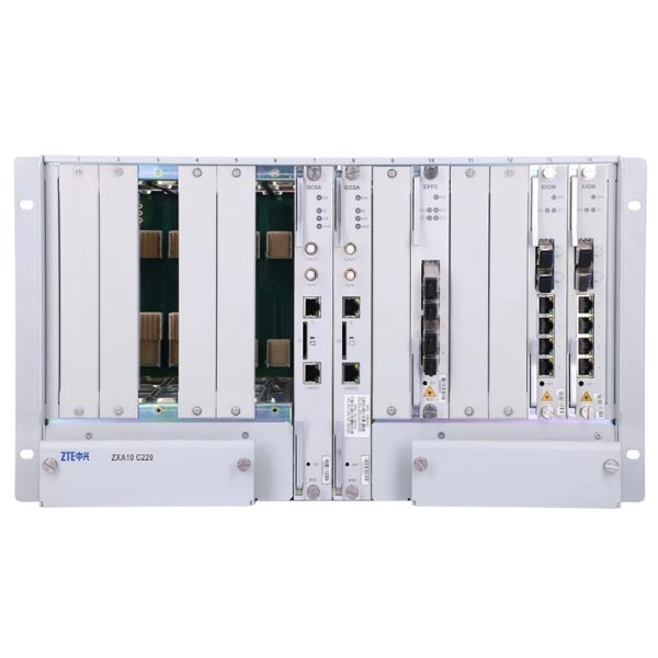 ZTE C220 | OLT | GPON, 2x EIG, 2x GCSA, 1x EPFC