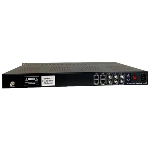 16 in 1 IP to 16 non-adjacent carriers output  Profesional Digital CATV RF Modulator - Image 2